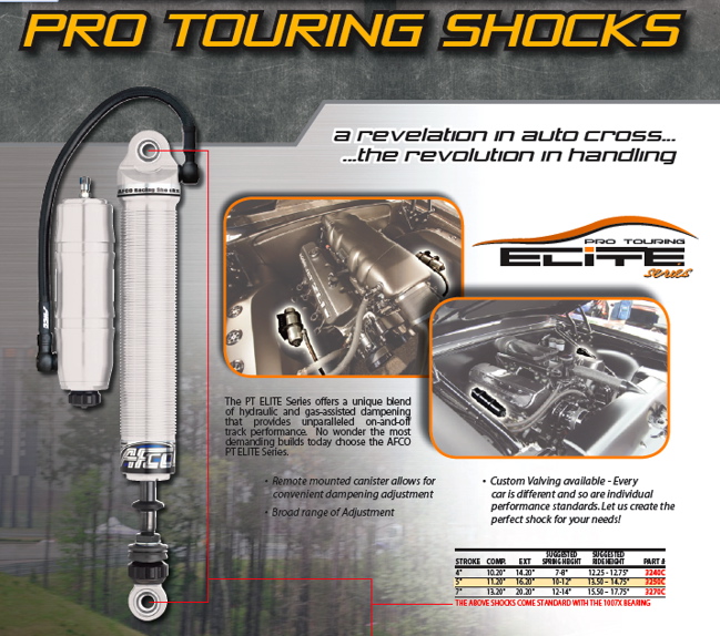 AFCO Pro Touring Shocks